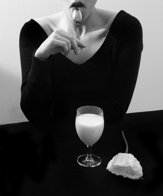 Untitled (The milk and the flower) / Fine Art  photography by Photographer Nadia Nardelli ★15 | STRKNG