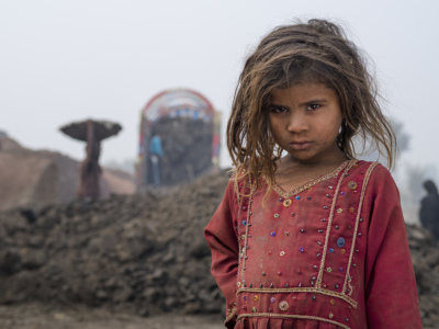 Girl on brick factory site / Photojournalism  photography by Photographer Sohail Karmani ★2 | STRKNG