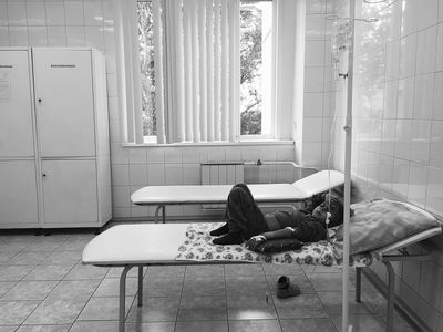 Hospital / Schwarz-weiss  Fotografie von Fotografin irina.slavich ★2 | STRKNG