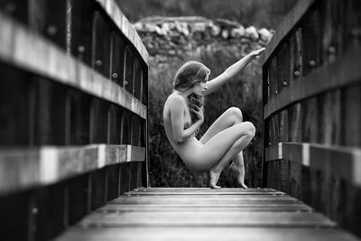 kingsdale bridge, #1 / Nude  photography by Photographer Thomas Bichler ★25 | STRKNG